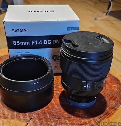 عدسة 85mm f1.4 سيجما أرت - لكاميرات سونى