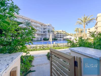 Brand New Luxury Ground Chalet for Rent in Marassi Marina | 3BR + Nanny Room | Direct on 3 Pools | 1 Min to Marina Walk | WiFi & Triple Play