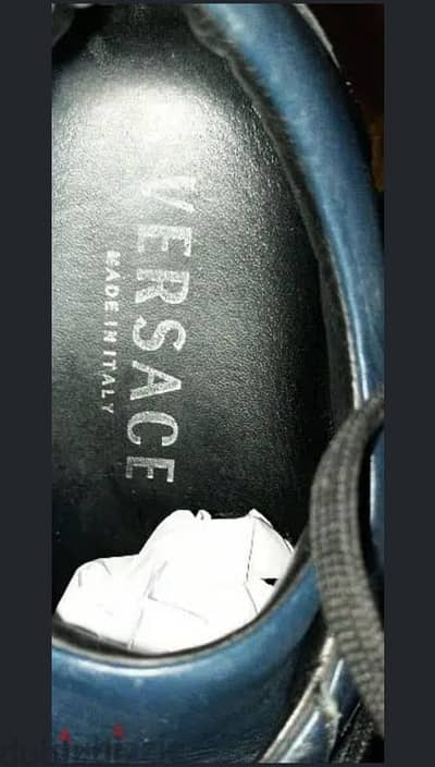 New shoes Versace made in Italy حذاء غرينيتش