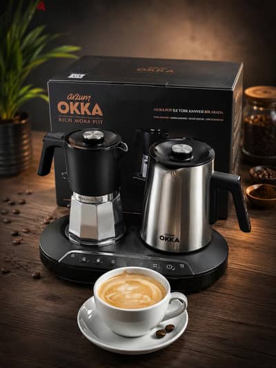 ماكينه قهوة اوكا موكا ريتش بوت OKKA Rich Moka Pot