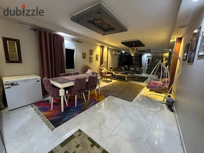 Amazing apartment in the Pyramids Gardens 225 meters facade second floor