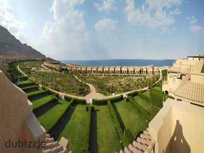 Twin House Prime View Phase 1 Level 7 with A/C’s for sale in telal el sokhna