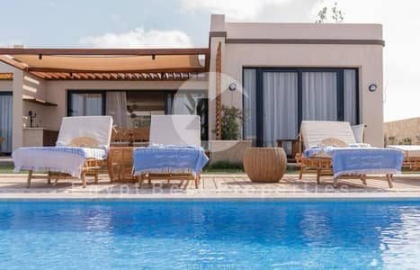 Lowest Price 2-Bedroom Chalet for Sale at Bayt Al Bahr, Sidi Heneish, North Coast. Fully Finished with ACs, Close to the Sea, Longest Payment Plan Ava