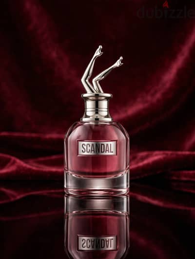 Scandal empty perfume bottle