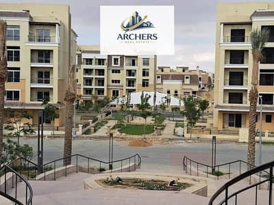شقة بنص سعرها دايركت علي محور الامل كمبوند سراى امام اوبن اير مول مدينتي / Sarai New Cairo Beside Madinty