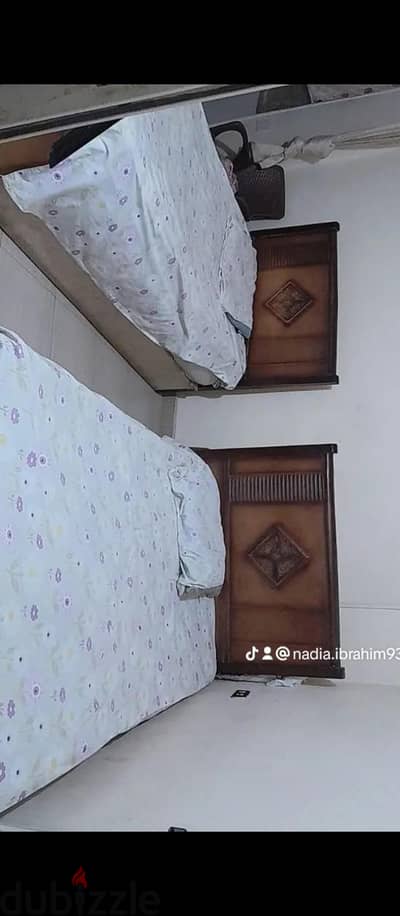 سريرين مقاس 120 مطلوب 2800