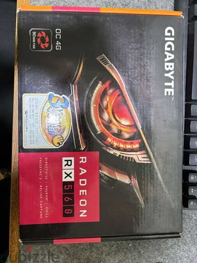Gigabyte Radeon RX 560 4GB (Single Fan