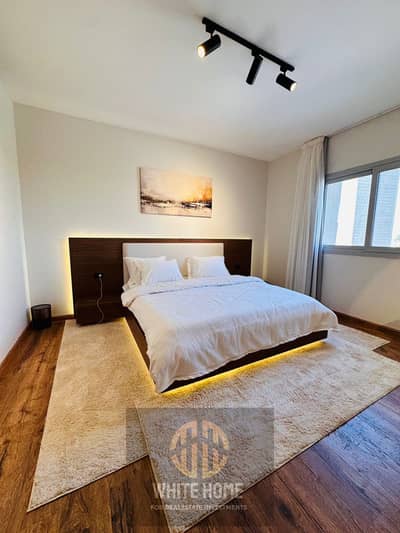 Apartment ultra modern Finishing , Fully furnished for rent in Cairo festival city Compound in New Cairo Nearest to Garden & clubhouse,pool&gym & Mall