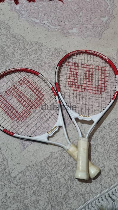 مضربين تنس Wilson اصلي مقاس 19