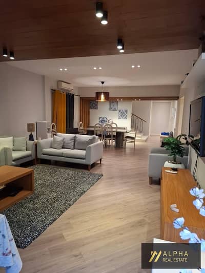 Fully Furnished Duplex for Rent in El Narges with Private Garden