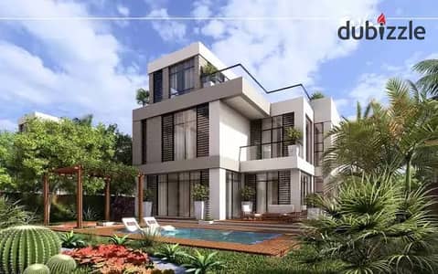 A 7-bedroom standalone villa at a bargain price, resale from the owner, lower than the company price, with a down payment and installments until 2030,