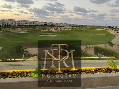 First row of golf with furniture and equipment, cheaper Chalet Senior Alawi directly on the golf course, Hacienda Bay, North Coast, Sidi Abd el-Rahman, next to Marassi