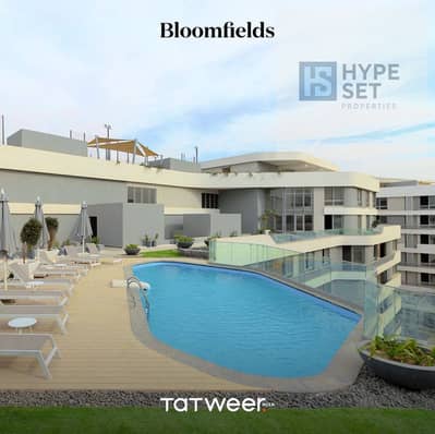 ready to move  duplex 4 bedrooms  corner for sale in compound bloom fields praim location mostakbal city 10 minutes from madinaty