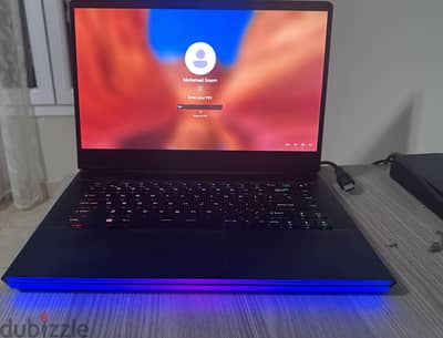 MSI GE66 gaming laptop RTX 3080 - 32 GB RAM - i9 11980 HK - 2TB