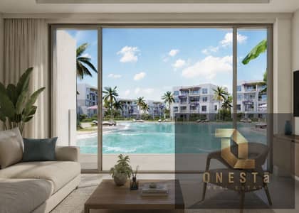 A fully finished 2-bedroom chalet directly on the lagoon in Season, with a 24% discount and the option of installments over 9 years