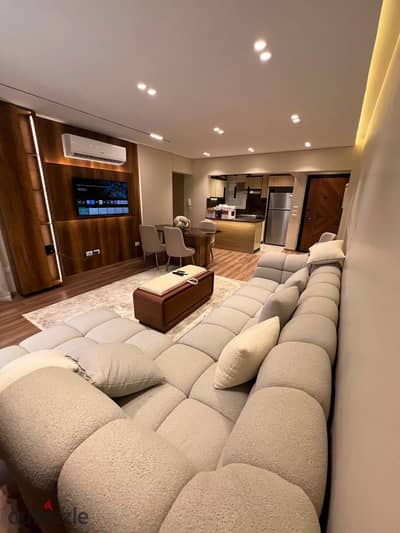 Apartment for rent, first residence, fully finished and furnished hotel in Al-Rehab