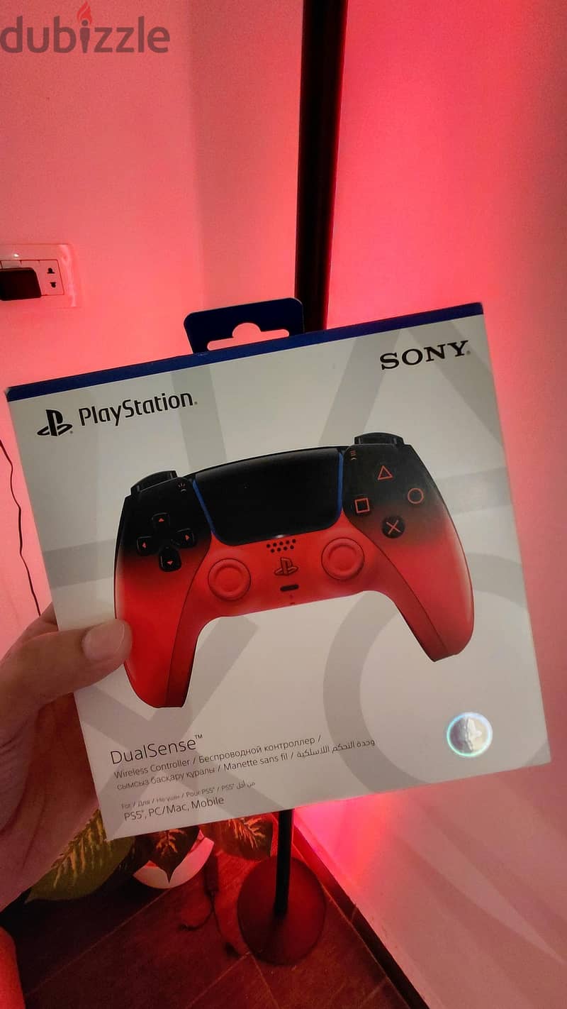 Techno Red PS5 Controller | دراع بلايستيشن ٥ 1