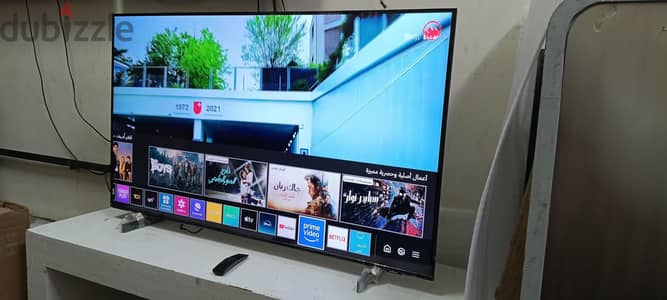 سامسونج 58 سمارت برسيفر داخلي 4k فريم لس بريموت ماجيك
