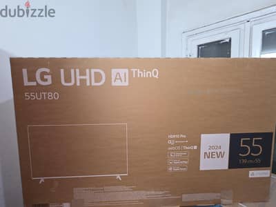 شاشة LG 55UT80 - 55 بوصة جديدة لم تستخدم نهائي