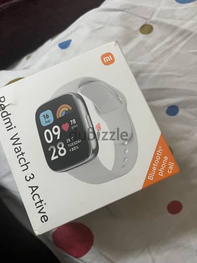 ساعة شاومي Redmi Watch 3 Active بحالة ممتازه