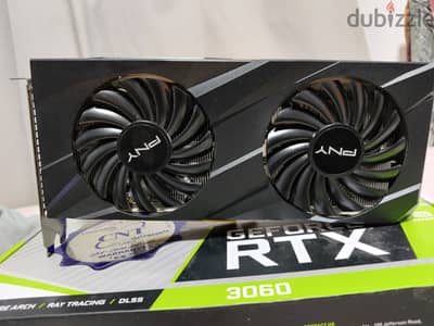 RTX 3060 8gb PNY Verto dual fans