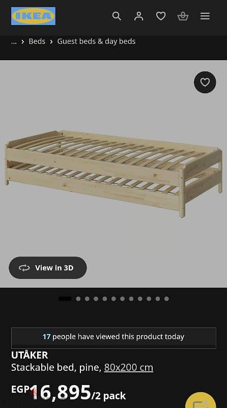 IKEA 2 in 1 single beds 3