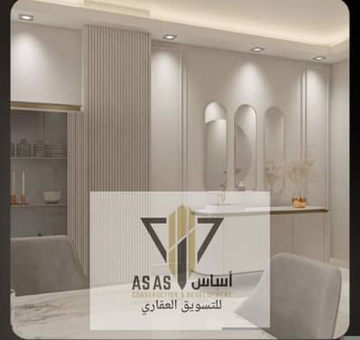 شقة للبيع في كمباوند جنة القاهره الجديده بجوار دار مصر الاندلس والجامعة الأمريكية وميفيدا والتسعين الجنوبى