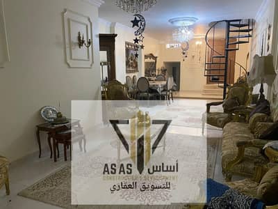 Duplex apartment for sale in a compound of National Defense villas near Jasmine, Violet, and Narcissus villas