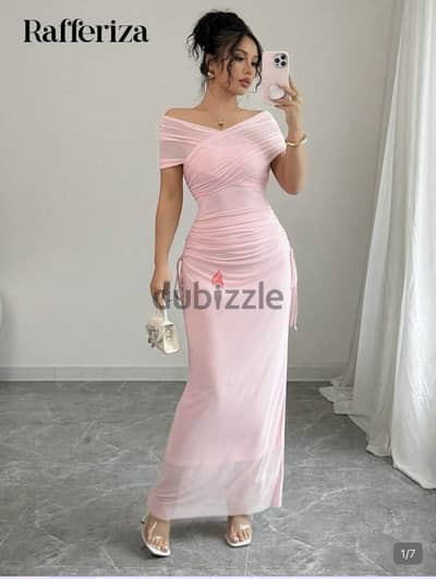Pink shein dress