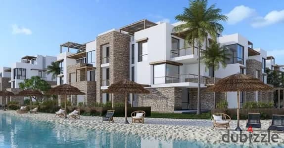 Chalet for sale fully finished with a view directly on the sea in Masaya Sidi Abdel Rahman