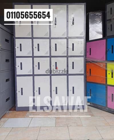 لوكر،locker,صاج محمل دهانات اليكتروساتيك ،وحدات تخزين ،دولاب،لوكرز