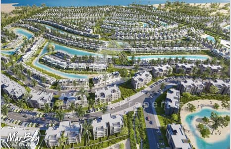 بنتهاوس للبيع في مار باي – رأس الحكمة | 4 غرف | إطلالة بحر ولاجون | تشطيب كامل