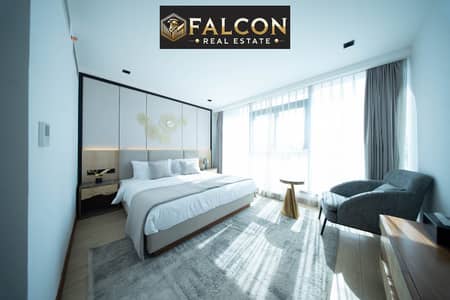 وحدة فندقية VIP ROYAL SUITE ف فندق الماريوت Luxury Hotel-Style Finishing علي طريق السويس - مصر الجديدة Marriott Residences Heliopolis