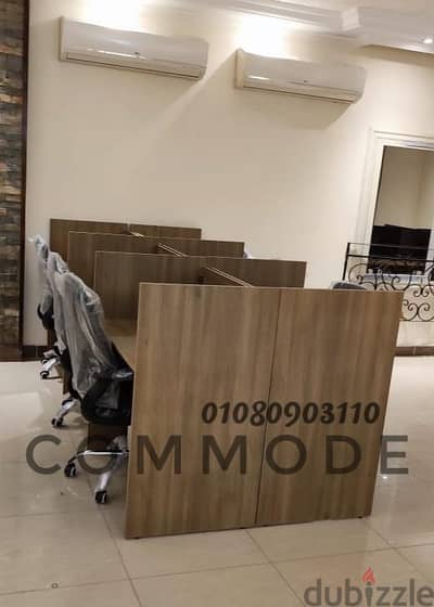خليه خلية عمل بارتيشن مكاتب موظفين وحدات كول سنتر ورك ستيشن work
