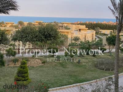 شاليه تشطيب كامل 160م 3 غرف بإطلالة على البحر | جراند أوشن، العين السخنة موقع مميز جاهز للاستلام الفوري