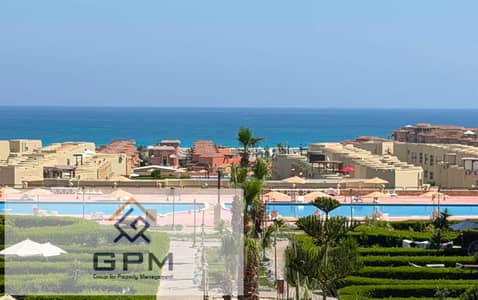 بنتهاوس بروف sea view متشطب بالفرش استلام فوري ريسيل فى بلومار الساحل الشمالي Blumar North Coast