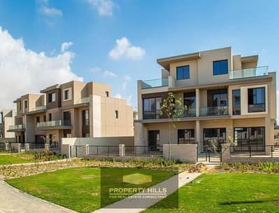Inspect and receive your villa immediately direct on the desert road in The Estates Compound, Sodic, minutes from Sphinx Airport
