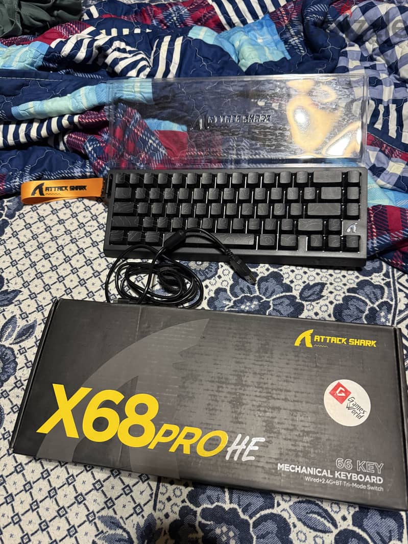ATTACK SHARK X68 PRO HE Wireless Rapid Trigger 1