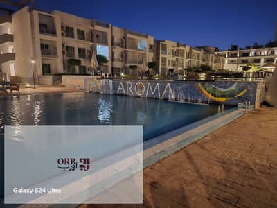 Studio Chalet for Sale 50 SQM in Aroma Ain Sokhna, Third Row from the Sea, Second Floor with Elevator, Below Market Price, Great Opportunity Now. RTM. .