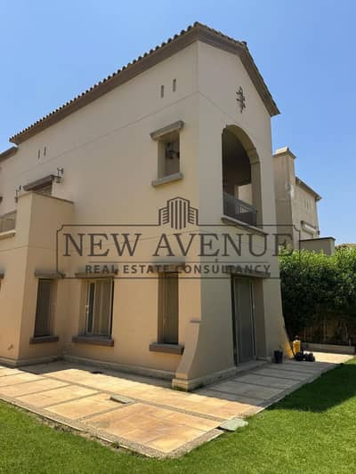very prime location overlooking landscape - ready to move - fully finished - twin house for sale in uptown Cairo - phase Eleva - Emmar