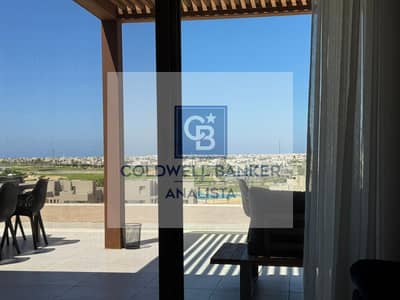 بنتهاوس مميز جدًا 2 غرفتين نوم للبيع في هاسيندا باي، الساحل الشمالي.