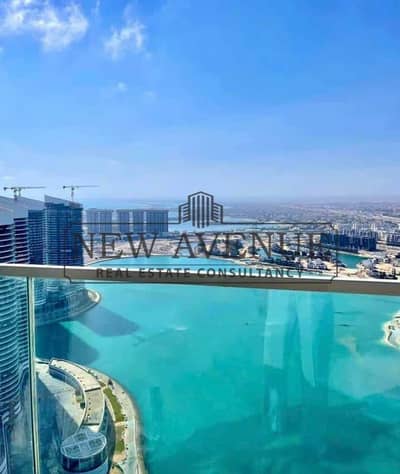 شقة 182م 3غرف تشطيب كامل فندقي فيو بانوراما علي اللاجون والبحر للبيع في ابراج العلمين الجديدة North Edge Towers