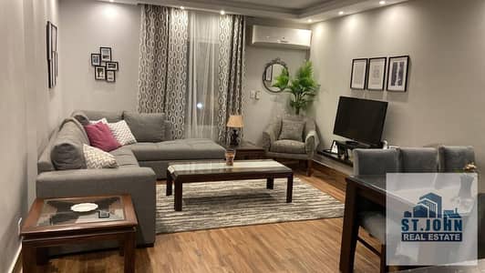 Al Rehab Apartment 90m for sale, super lux finishes, and modern furnishings, two rooms and a bathroom