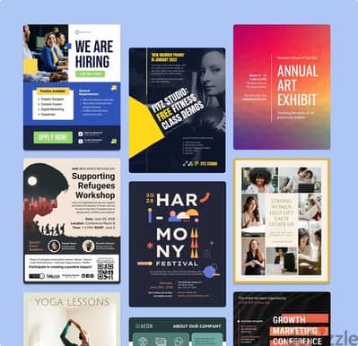 Poster maker online for printing