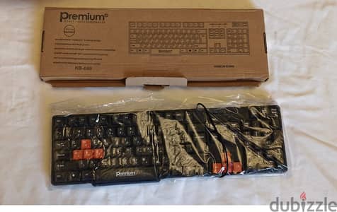 كيبورد premium  KB 689  جديد بالكيس و الكرتونة