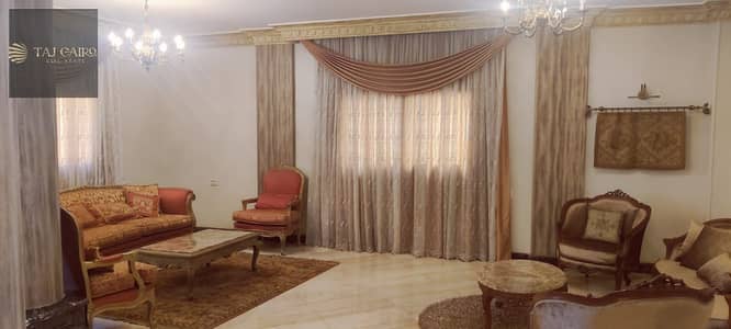 For those with refined taste  A luxurious furnished apartment for rent in a villa in Al Narges 3 – Fifth Settlement!