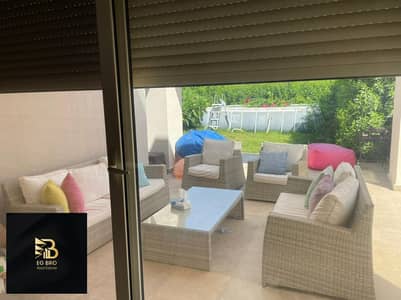 تاون هاوس كورنر (Corner Townhouse) مفروش بحديقة وبـ Open View للبيع في هاسيندا باي