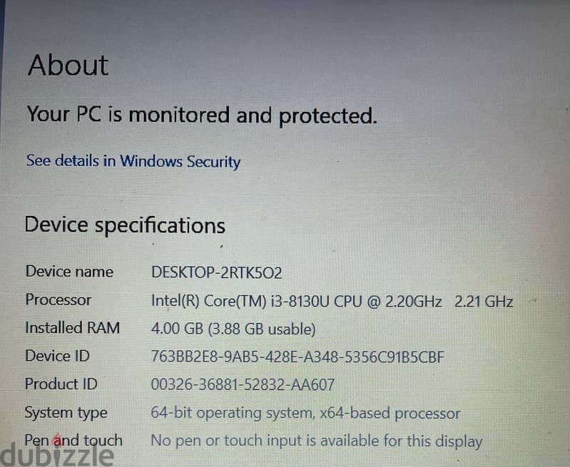 LENOVO IdeaPad - Core i3 1