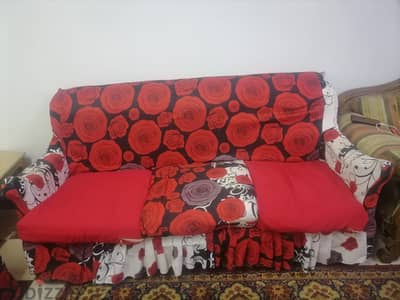 صالون  دمياطي كنبة و3 كراسي