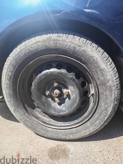 4 كاوتشات Michelin 15 انتاج اخر 2022